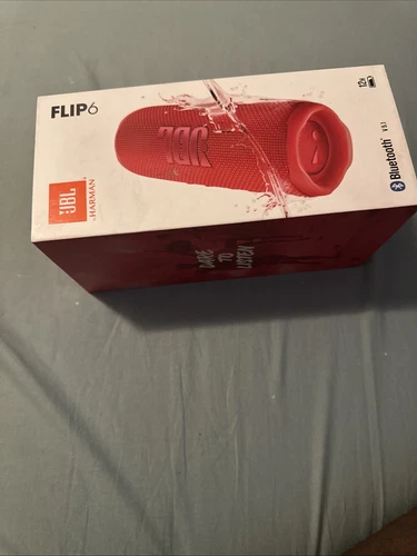 JBL FLIP6 Portable Waterproof Speaker - Red-image