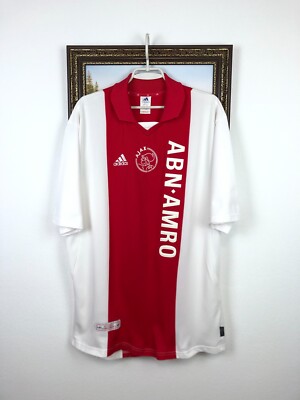 Ajax Amsterdam Home football shirt 2001 Soccer Adidas Jersey