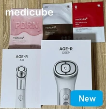 Medicube AGE-R USSERA Deep Shot & ATS AIR SHOT Home Skin Care Beauty Device New