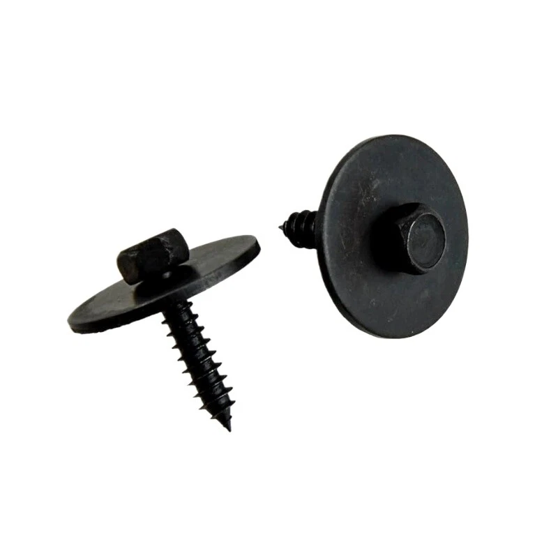 20x Tornillos hexagonales para Mercedes Undertray Protector contra salpicaduras Cubierta del motor 8 mm con arandela Foto 3 de 4