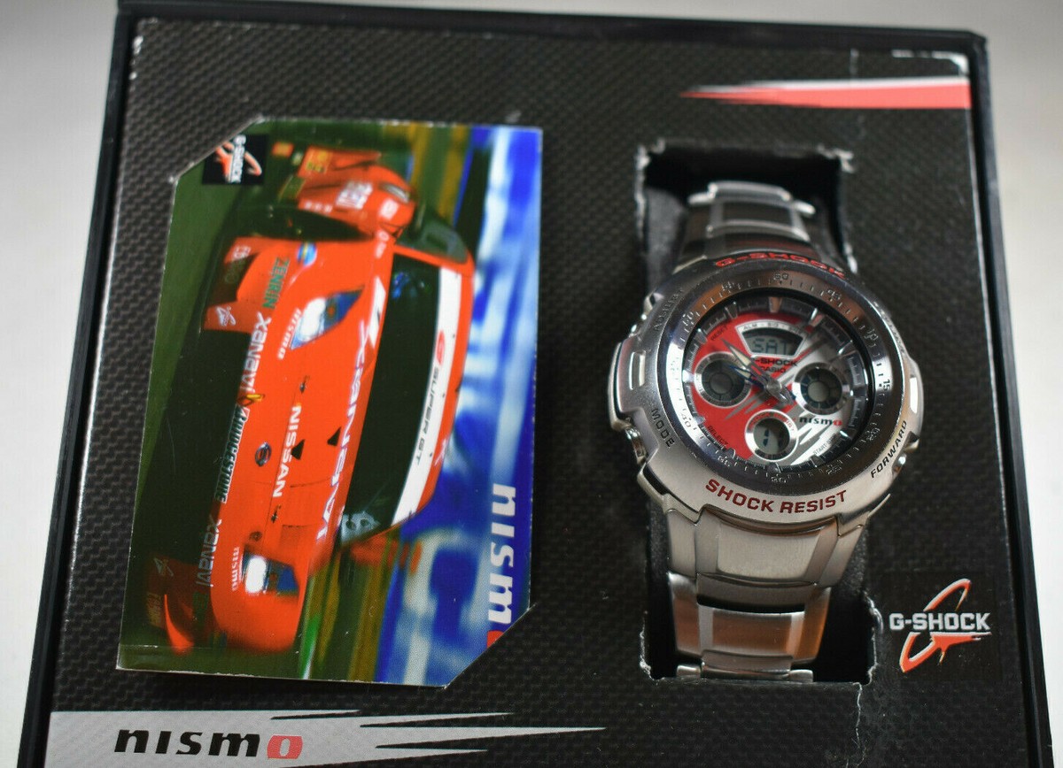 RARE! Circa 2005 Casio G-Shock G-700NM-4AV NISMO Satoshi