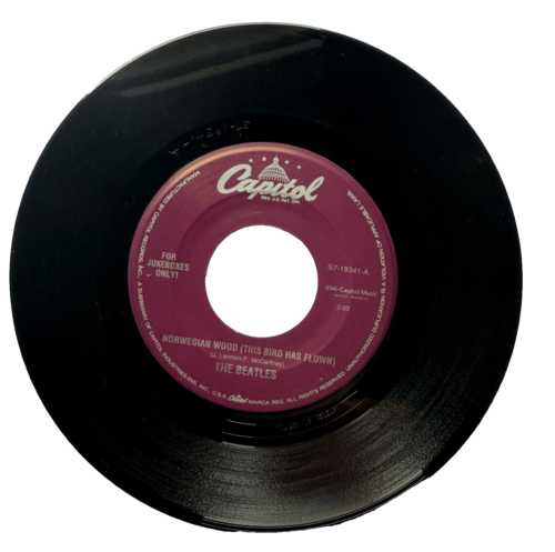 The Beatles - Black Vinyl Record -New - 45 rpm - S7-19341 - For Jukebox Only