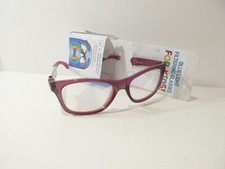 ICU Eyewear Screen Vision Blue Light Glasses For Kids Youth LARGE OVAL PURPLE