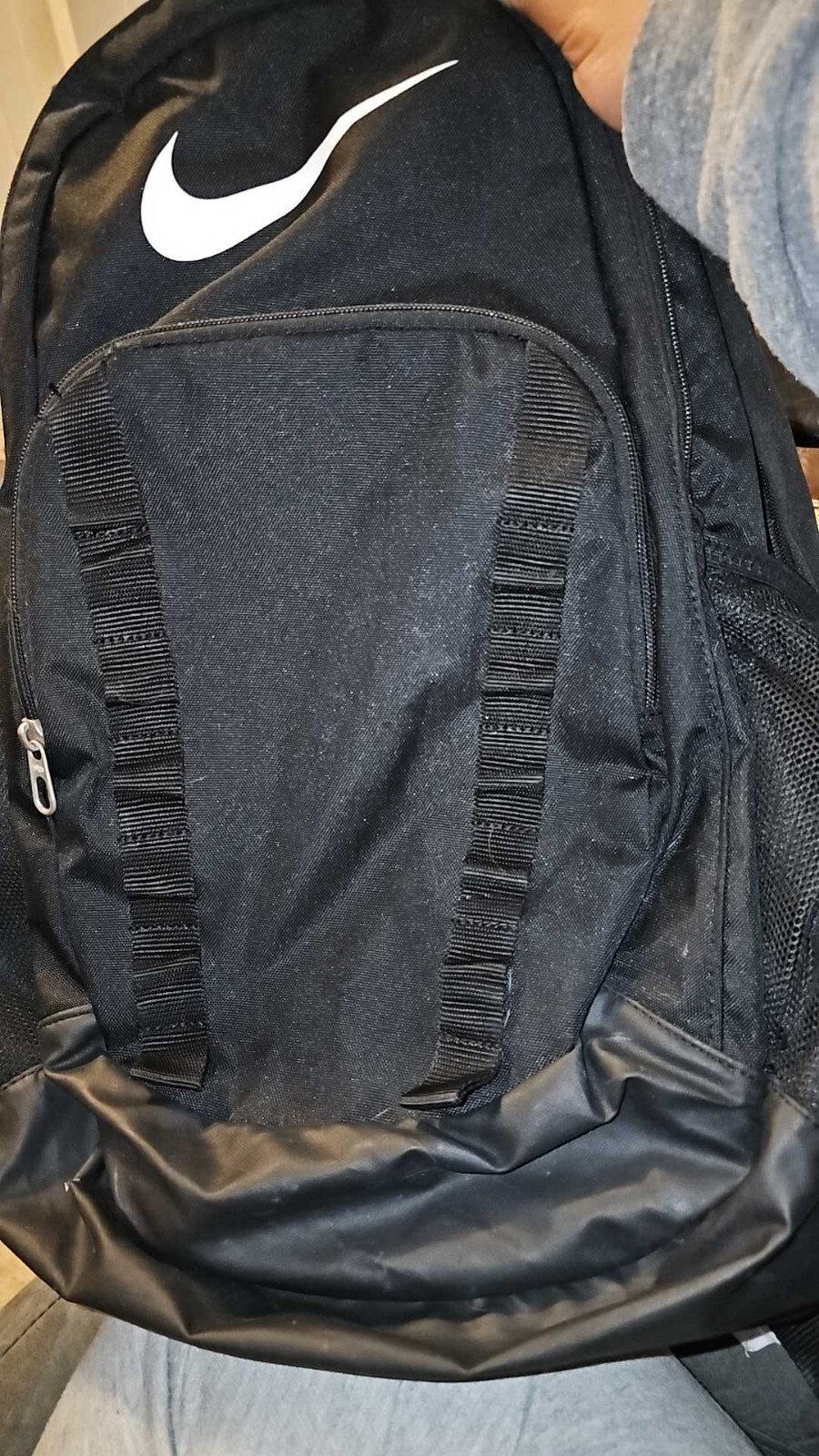 Nike Black 3 Large Compartment Backpack RN56323 fits laptop eBay