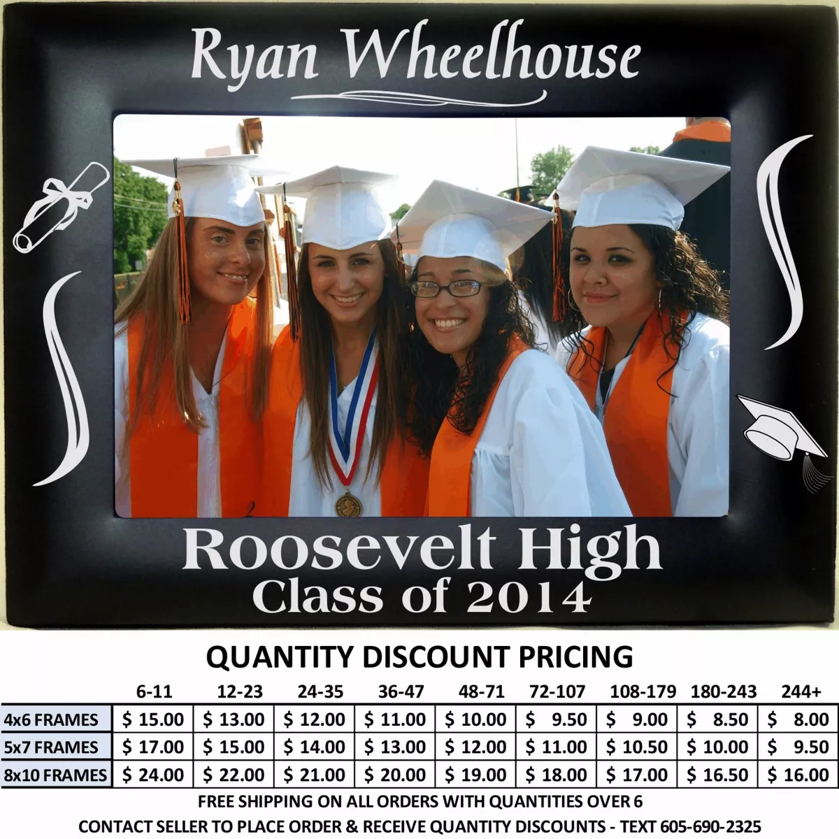 Personalized sale graduation glasses