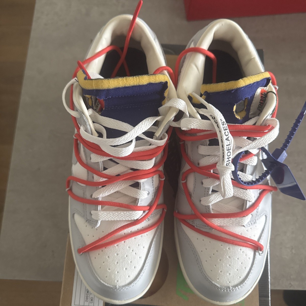 off white numbers game dunks