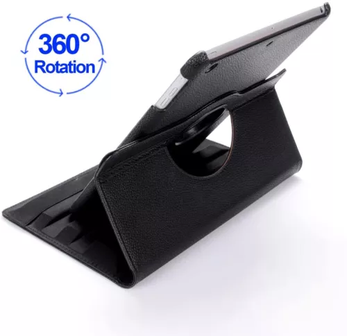 Für iPad 9,7" 2017 Hülle Stoßfest 360 Drehbar Leder Cover/Displayschutz - Bild 7 von 19