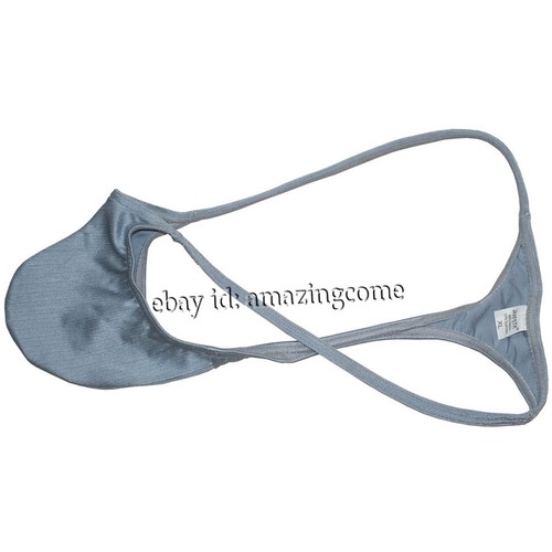 Men's Micro Hip Enhancer Thong Underpants Contoured Pouch String Tangas Panties - Picture 19 of 22