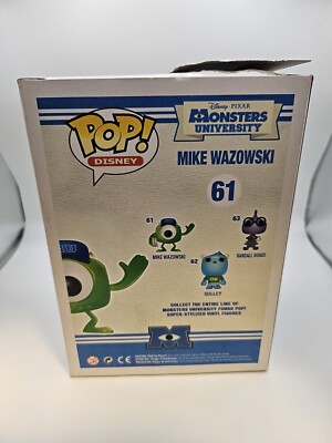 Funko Pop! Disney Pixar Store Monster University Mike Wazowski #61