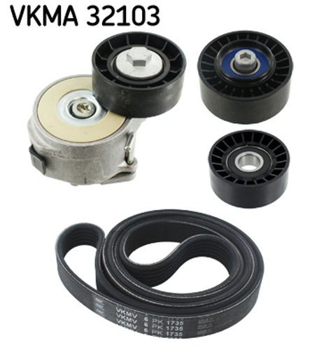 SKF VKMA 32103 V-Ribbed Belt Set for ALFA ROMEO - Image 9