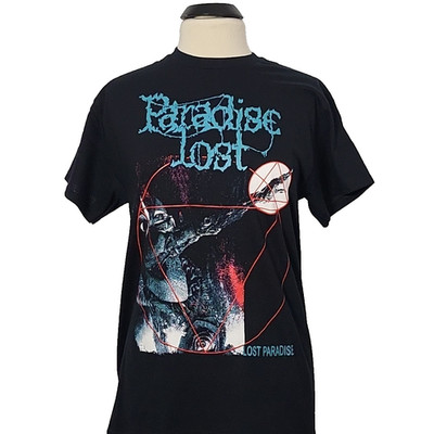 PARADISE LOST Lost Paradise L LARGE T-Shirt Black Mens Band Logo