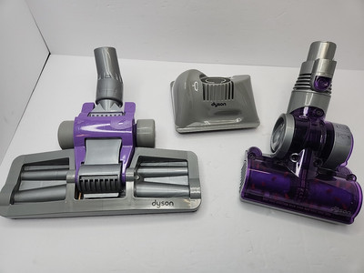 Dyson Animal DC07 DC14 Mini Turbine Head, Dyson Flat Out Bare Floor - Lot of 3