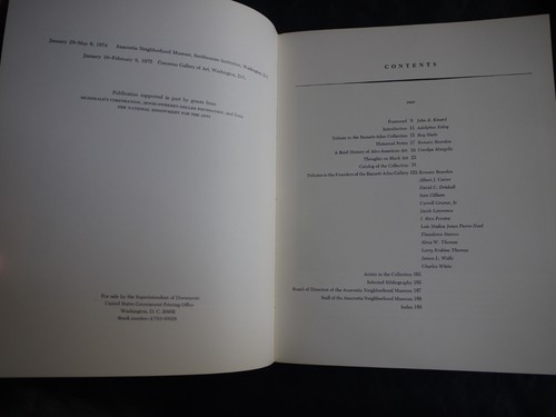 The Barnett-Aden Collection (Barnett-Aden Gallery) Signed by A. Ealey. Softc - Foto 6 di 15