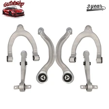 6Pcs Front Upper Lower Control Arms Ball Joints Kit for 17-21 Tesla Model 3