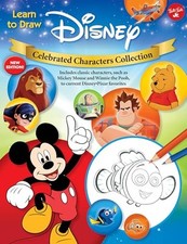 Learn to Draw Disney Celebrated Characters Collection: New editi