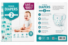 Premium Diapers 12-18 LBS 2