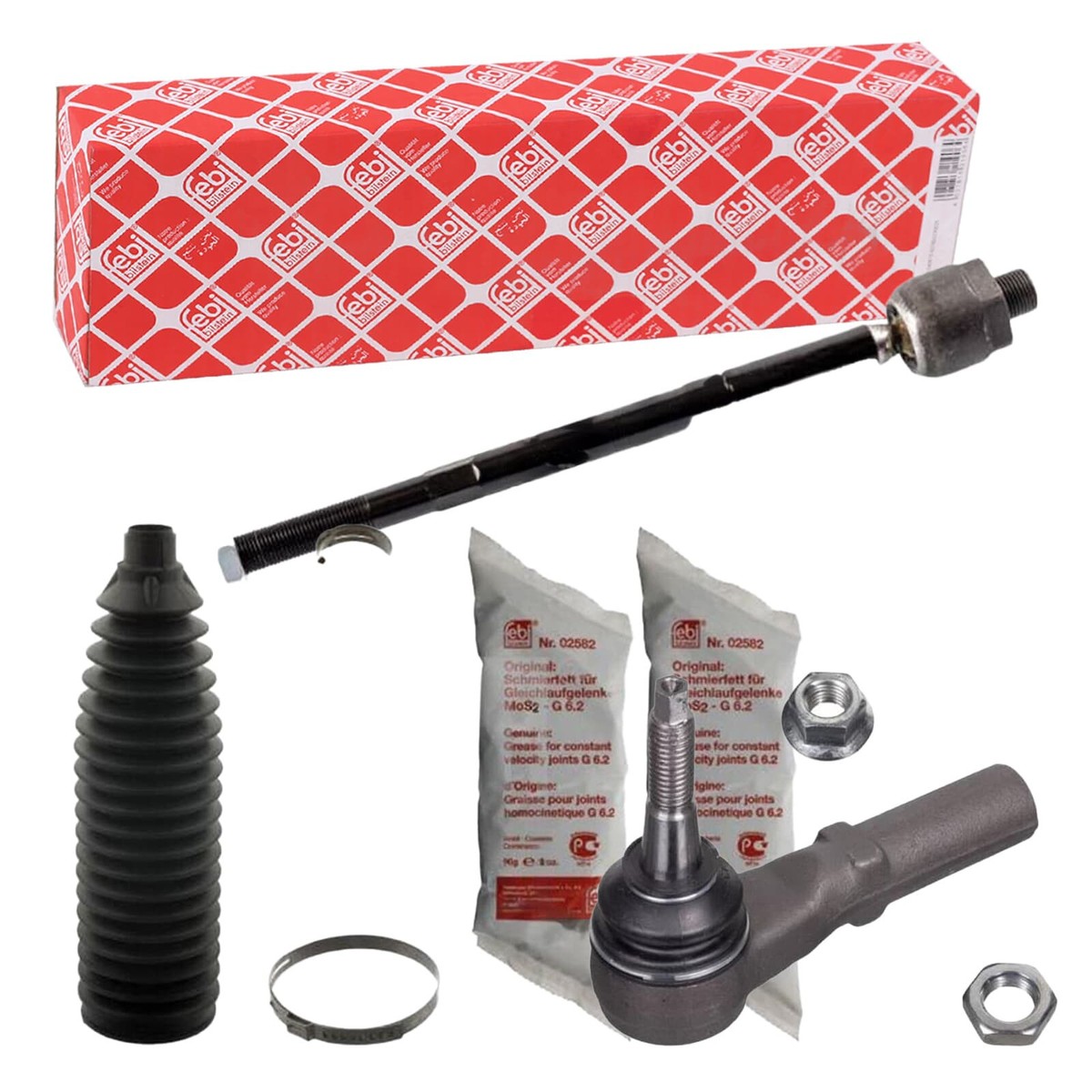 Febi Bilstein 102390 Spurstangenendstück Mit Muttern - OEM Qualität Ersatzteil