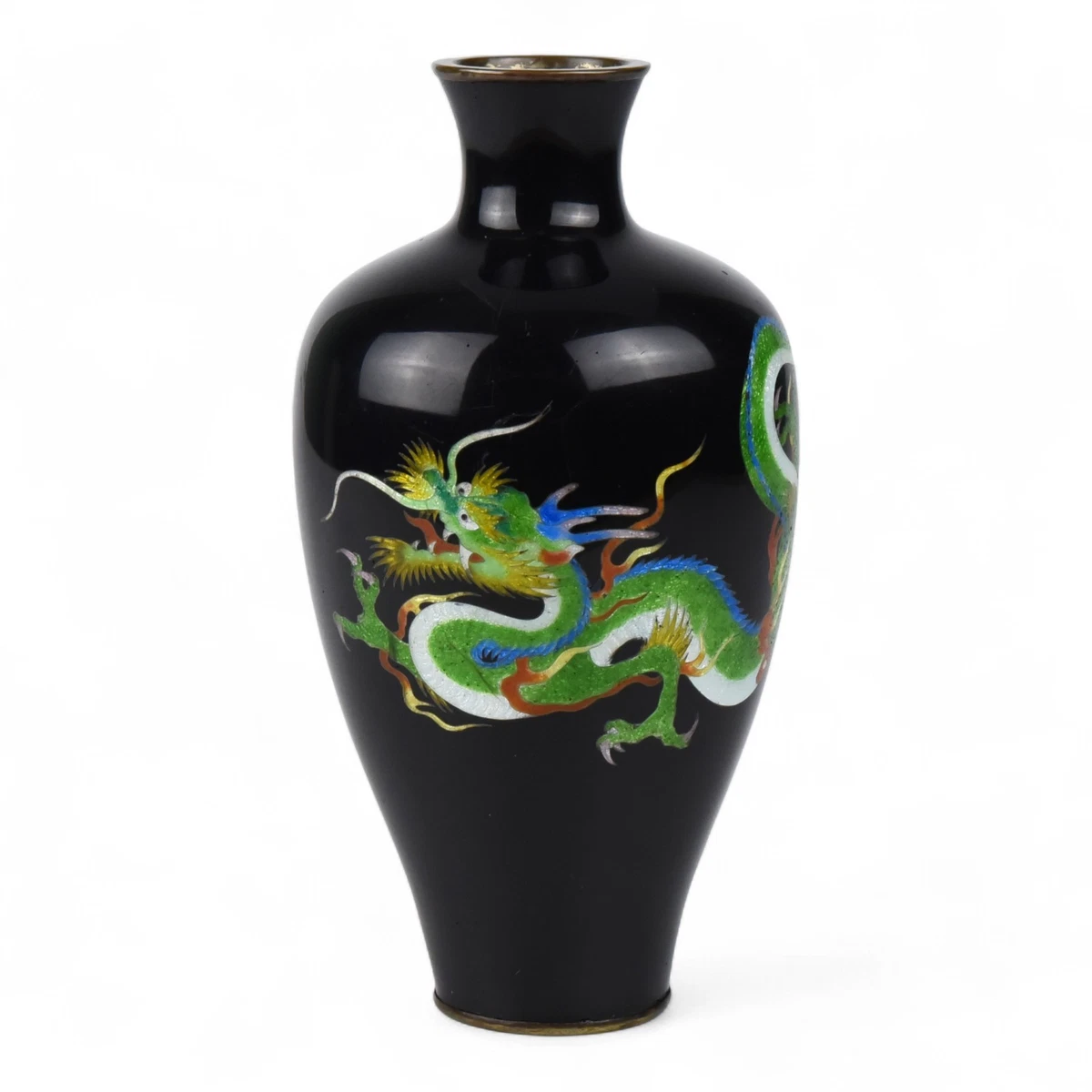 日本景泰蓝古董花瓶| eBay