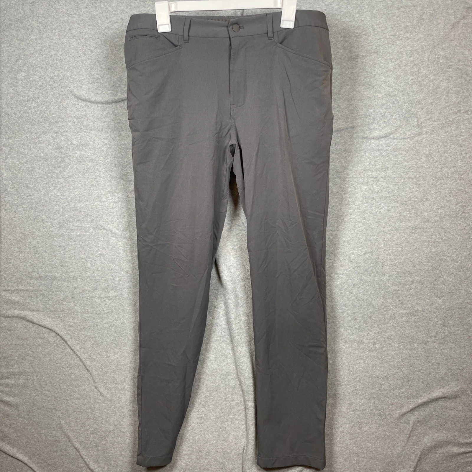 REI Cooperative Pants Mens 36x32 Gray Stretch Nylon Spandex Outdoor Hiking Golf