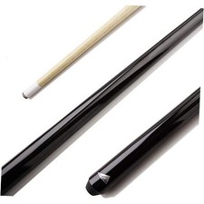 40  Shorty Pool Cue   One-Piece Hardwood Stick   12mm Leather Tip   Best for
