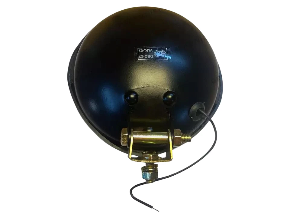 Coppia Hella Rotondo Faro Fendinebbia Vetro Trasparente+ Cover Con H3 12V 55 - Bild 4 von 4