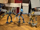 New ListingLego Bionicle 8918 Carapar 8916 Barraki Takadox & 8914 Toa Mahri Hahli
