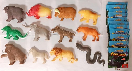 Kreaturex Prehistoric Predators Complete Set 12 3D Animals Sbabam - Picture 1 of 1