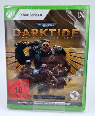   Warhammer 40.000: Darktide   Imperial Edition · Xbox Series X · NEU & OVP  