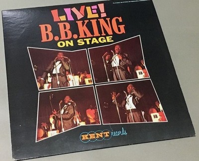LP B.B. KING LIVE! B.B. KING ON STAGE