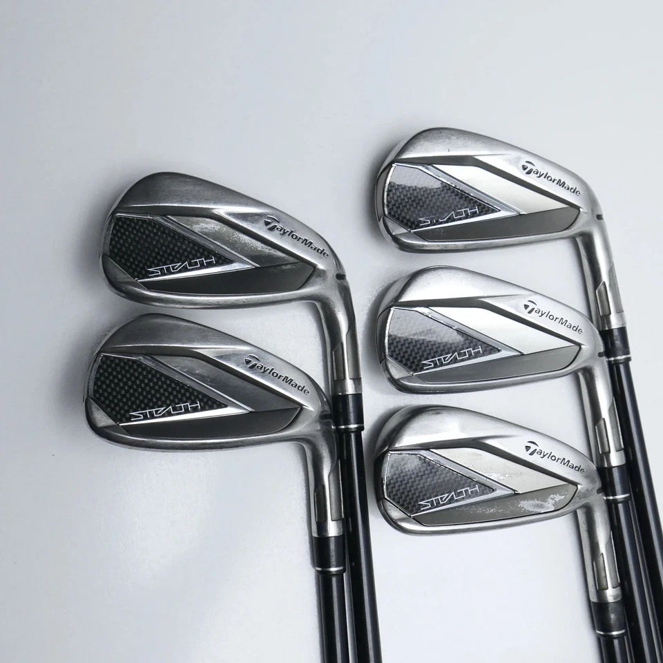Used TaylorMade Stealth Iron Set / 5 - 9 IRON / Regular Flex - Image 2 of 4