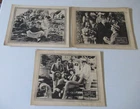 3 Orig 1921 Lobby Cards DANGEROUS CURVE AHEAD Silent Drama / Helene Chadwick