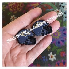 2 Pce BALTIMORE Football Team Silicone Focal Beads DIY Jewelry Beadable Pens