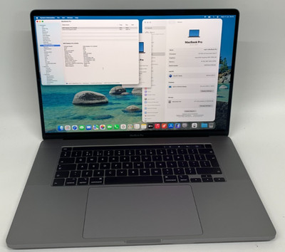 Apple MacBook Pro A2141 16'' i7 9. Gen 16GB RAM 500GB NVMe Grade B GBR