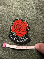 Rose Logo Iron On Patch Trucker Hat Bar Supplies Wholesale Designer