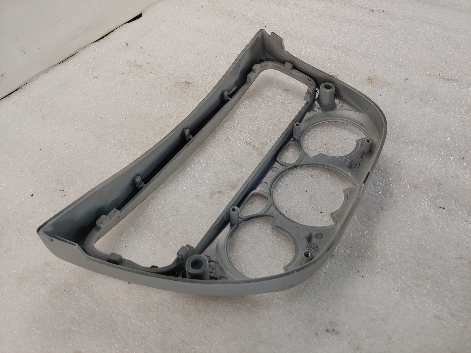 Ferrari 360 Spider Climate Control/Radio Cover Aluminum OEM 65077100