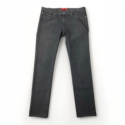 Hugo Boss Red Label Hugo 708 Grau Jeans Slim Fit Stretch Herren W35 L34
