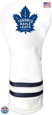 Team Golf NHL White Vintage Fairway Golf Club Headcover Form Fitting