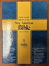 New American Bible Saint Joseph Edt. Revised Illust.  609/13BN Brown Bonded Leat