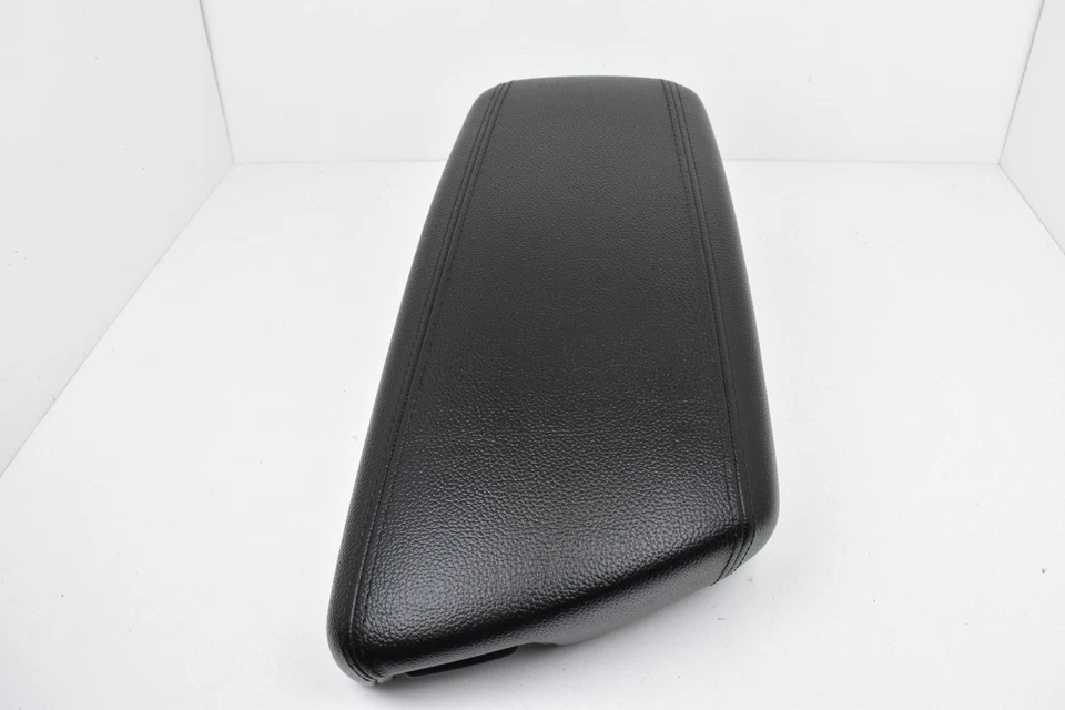 2011-2015 Kia Optima Center Console Black Leather Lid Armrest Cover Assembly OEM - Image 2 of 4