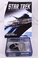 Eaglemoss Star Trek USS Enterprise NCC-1701-J 89 With Magazine Open Box