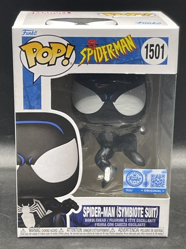 Funko POP Marvel: SPIDER-MAN Symbiote Suit #1501 Spider-Man TV Target Exclusive