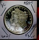 MORGAN SILVER DOLLAR 1879 S GEM BU MS++++++ GLASSY PL FROM ORIGINAL ROLL WOW !