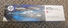 Genuine HP 972X Magenta High Yield Ink Cartridge L0S01AN Unopened Exp 04/2026