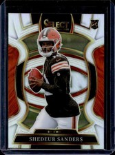 2025 Panini Select Shedeur Sanders Concourse RC Silver Prizm Rookie #54 Browns