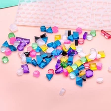 Resin Molds Mosaic Silicone Epoxy Resin Molds For Cup Mat,Organizer 2024 V1E3