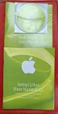Apple Power Macintosh G3 Software Install or Restore CD 8.6 and Manuals