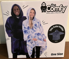 THE COMFY Original Wearable Blanket Hoodie Blue Denim - New with box 