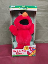 Vintage 1996 TYCO Tickle Me Elmo Sesame Street Plush Toy NEW Talking READ