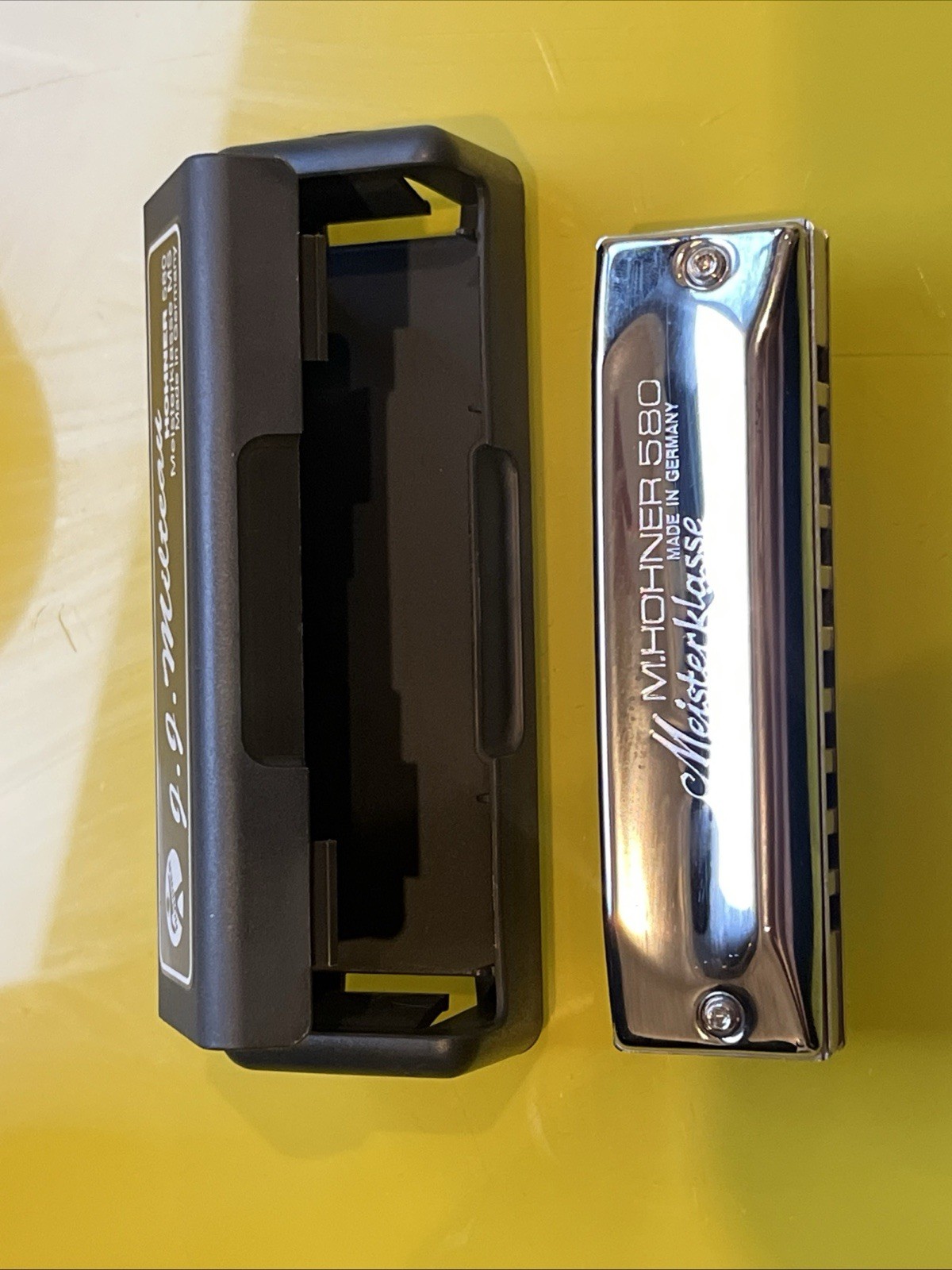 JJ Milteau Honor 580 Harmonica de Luxe Finition Chrome et Argent - 4