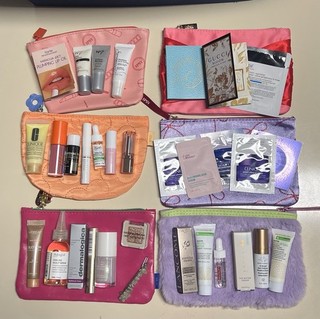 Huge Beauty Lot Lancôme Clinique Tarte Dermalogica & More 6 Ipsy Bags